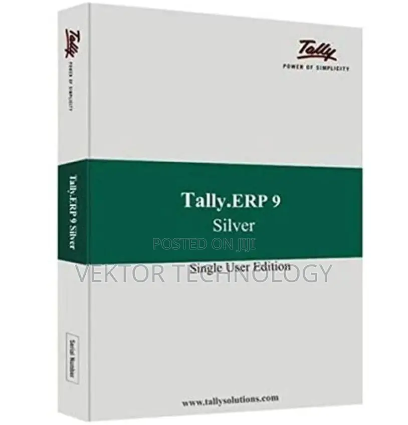 Tally Erp 9 Single User - Silver Edition, Activation Key