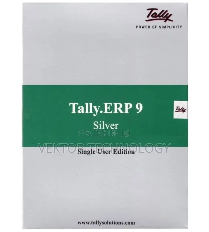 Tally Erp 9 Single User - Silver Edition, Activation Key