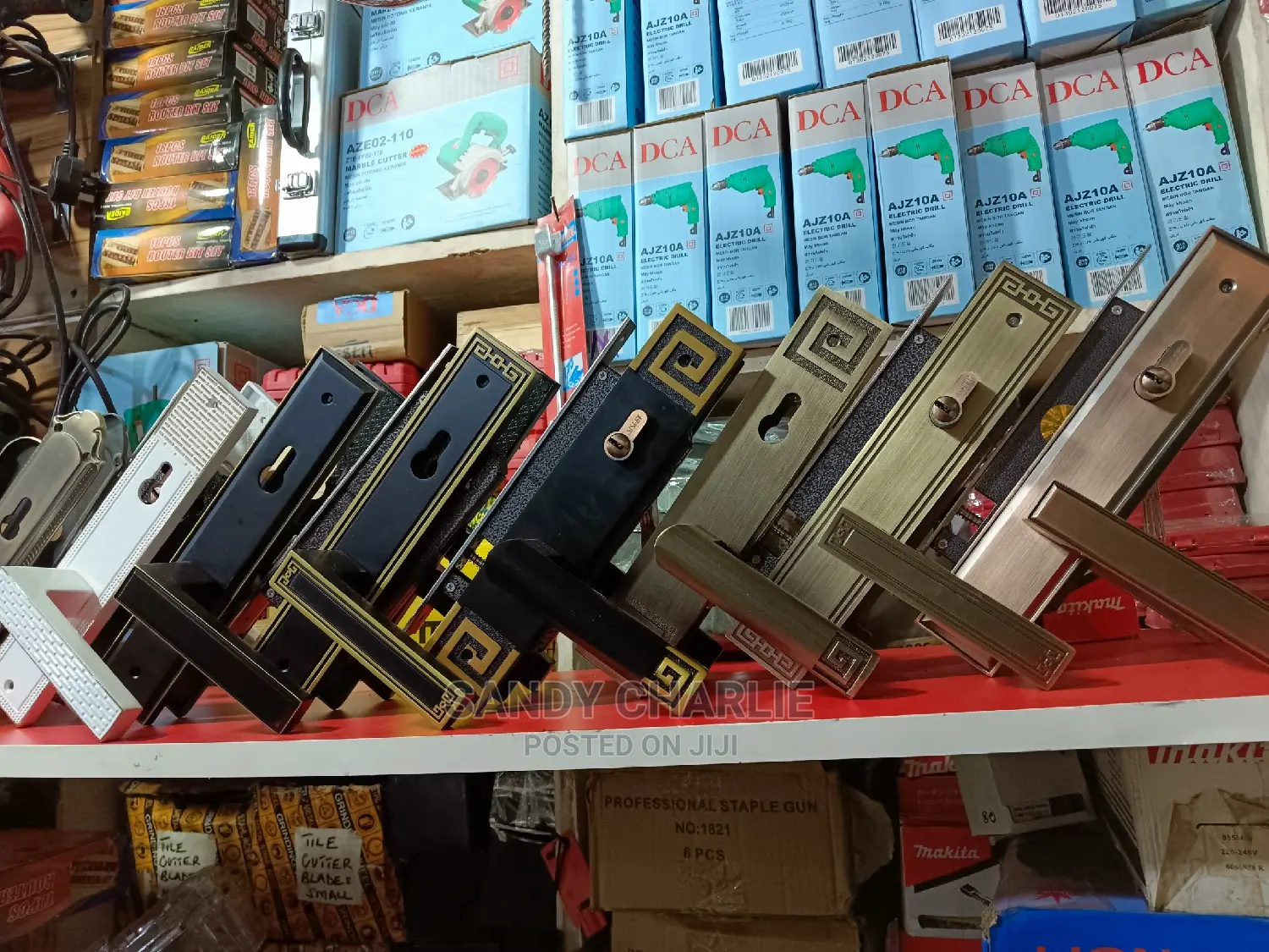 Door Locks in Different Brands and Sizes