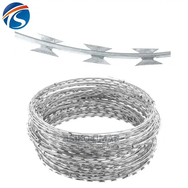 Galvanized Razor Wire