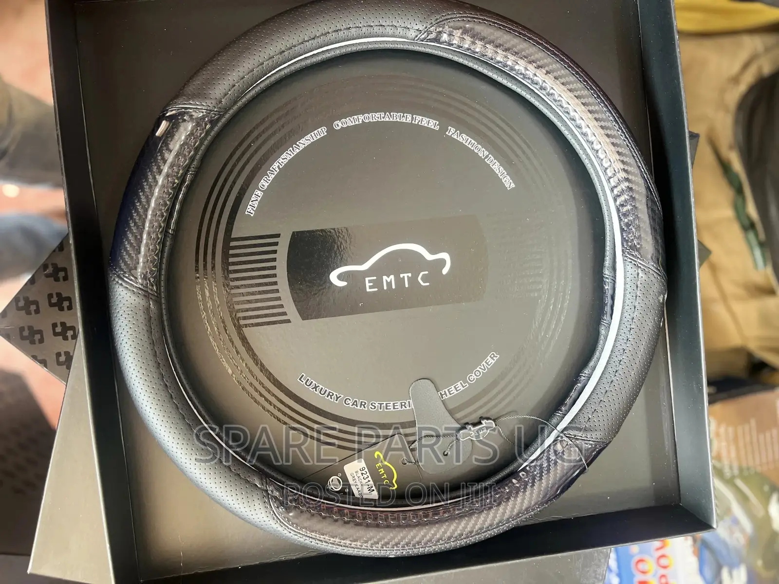 Original Leather Steering Wheel Cover