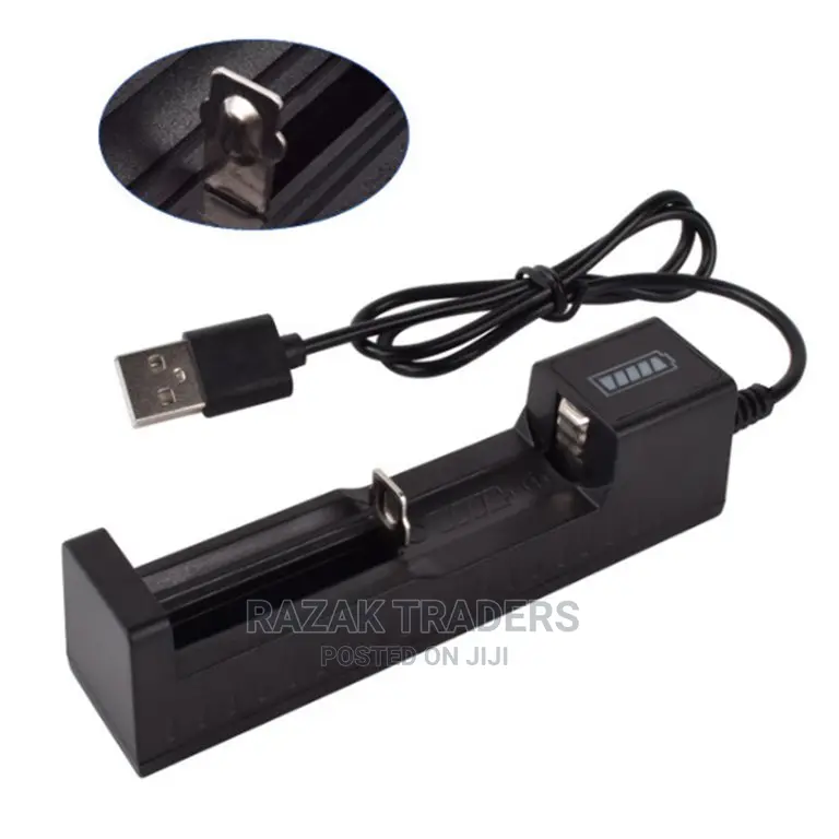 Portable 1 Slot Battery Charger Fast Charging