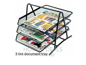3 Tier Office Document Rack Organiser