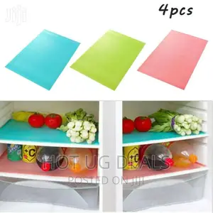 4 Pcs of Fridge Mats - Multicolour