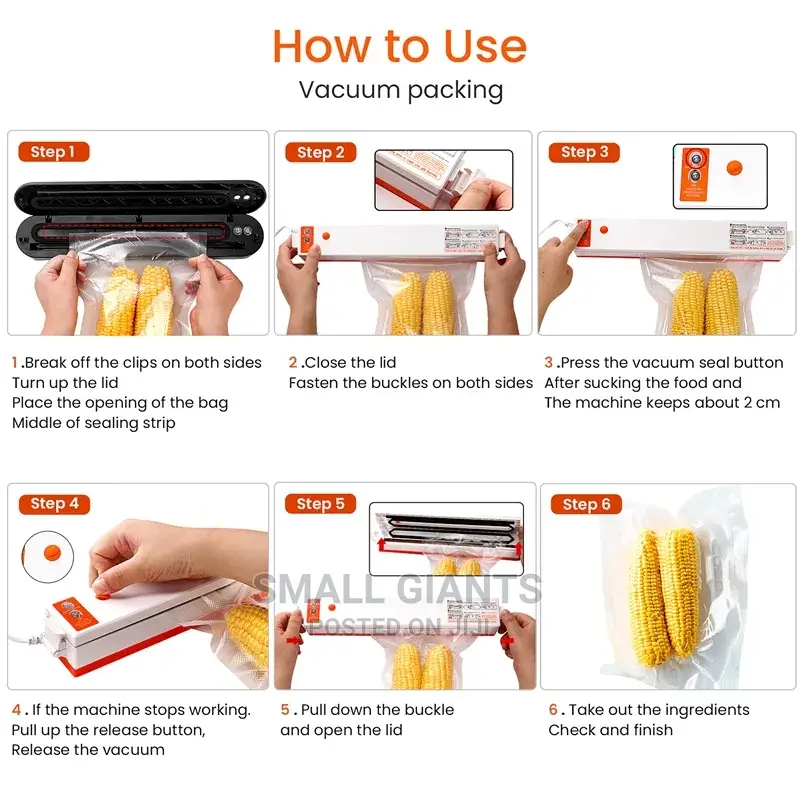 Electric Vacuum Sealer Packaging Machine