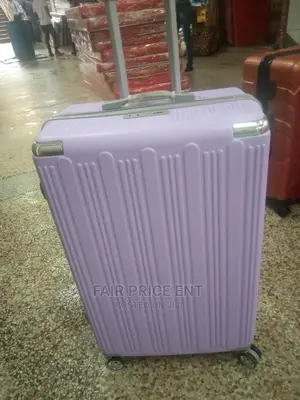 Plastic Suitcase Big ( Purple)