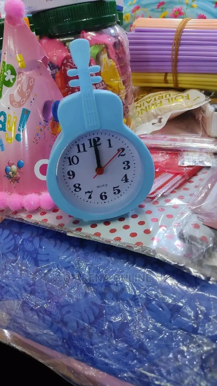 Alarm Clock With Guitar Design