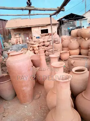 Natural Clay(Flower Pots)