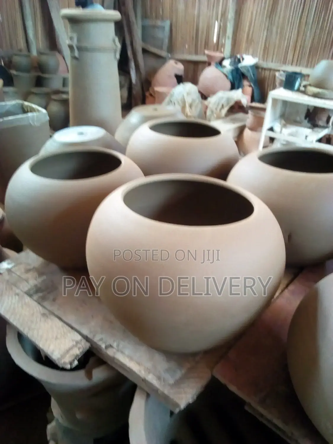 Natural Clay(Flower Pots)