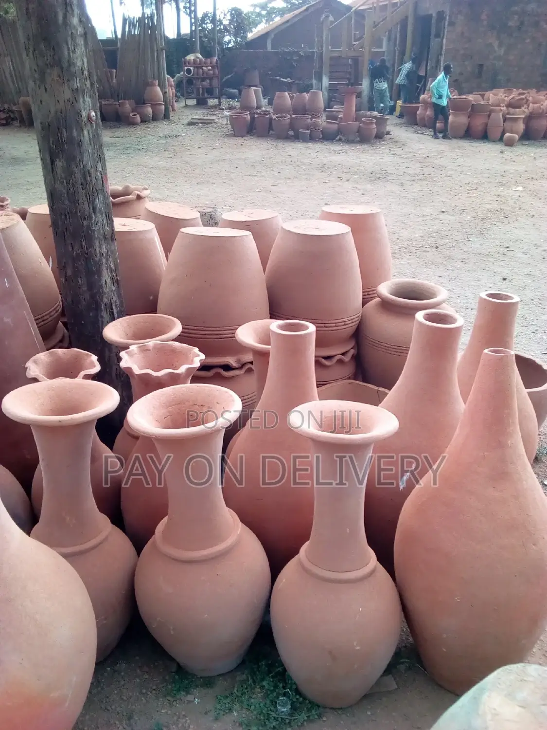 Natural Clay(Flower Pots)
