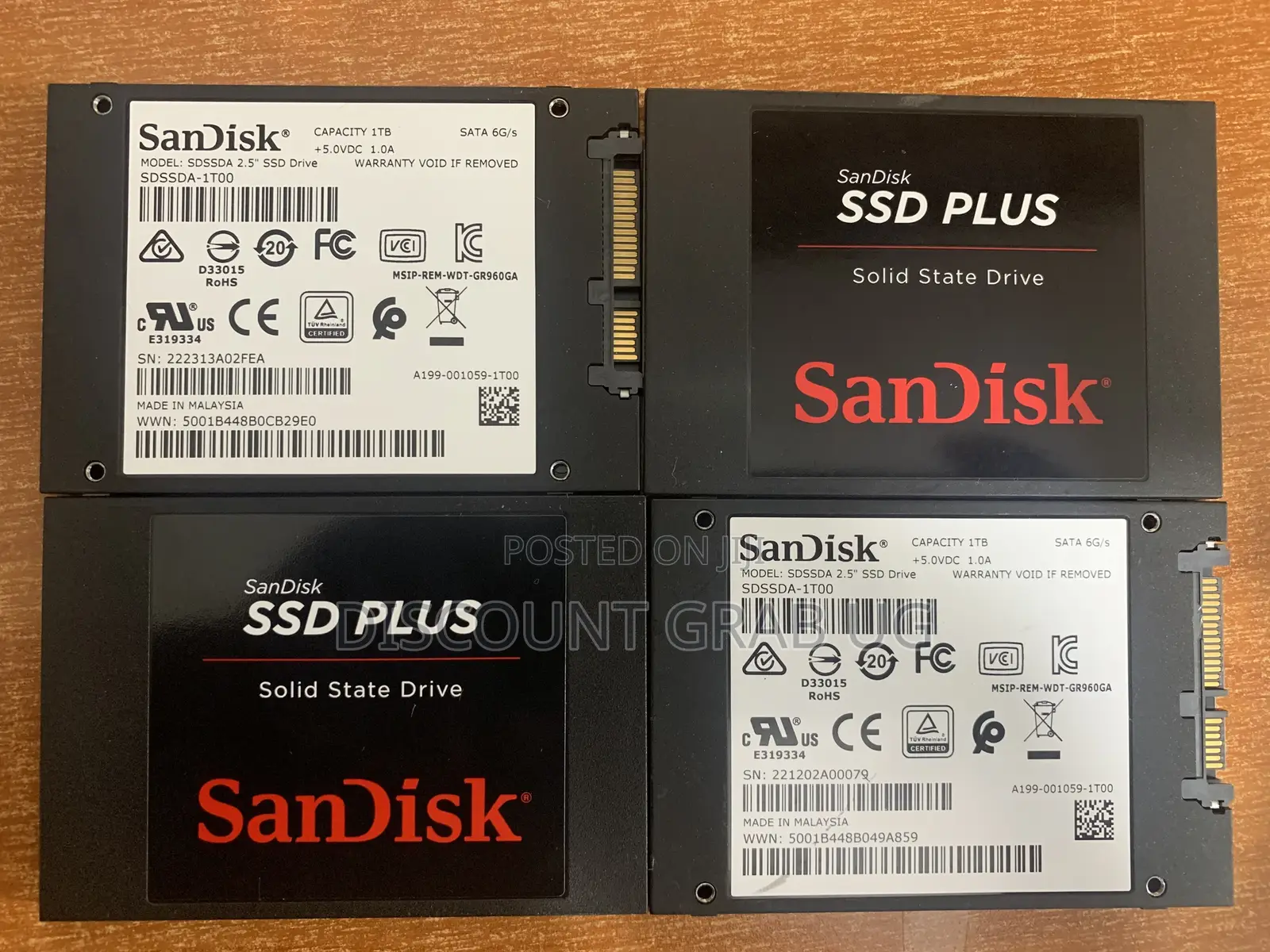 Sandisk 1tb Sata Solid State Drive