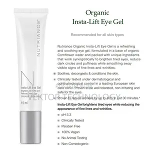 Organic Insta-Lift Eye Gel - 15ml (All Skin Types)