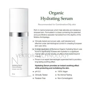 Organic Hydrating or Ultra Hydrating Serum - 30ml (Single)