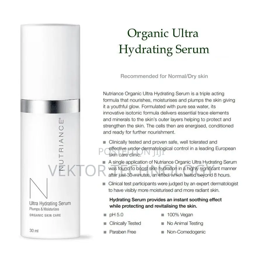 Organic Hydrating or Ultra Hydrating Serum - 30ml (Single)