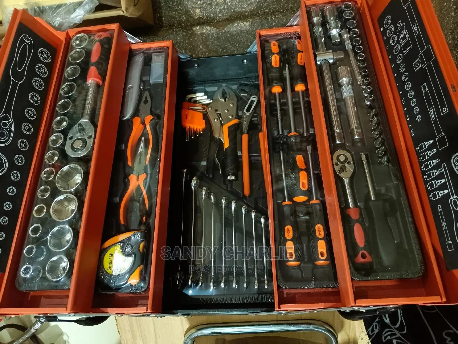 Tool Set With Accessories Jumlee
