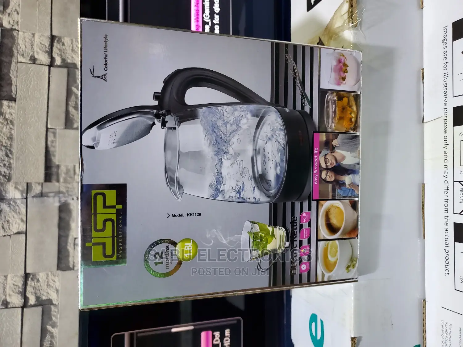 Glass Electric Kettle DSP