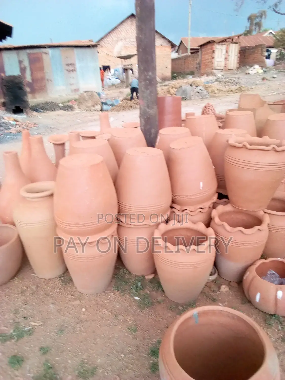 From Back in Old Days (Clay Flower Pots)