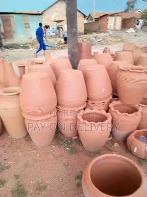 From Back in Old Days (Clay Flower Pots)
