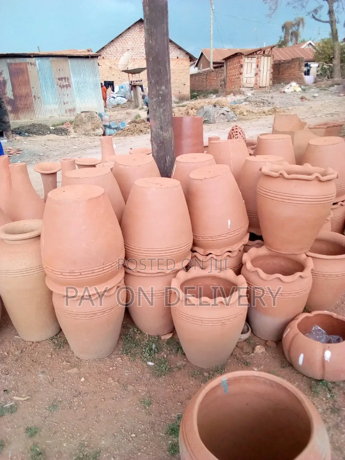 From Back in Old Days (Clay Flower Pots)