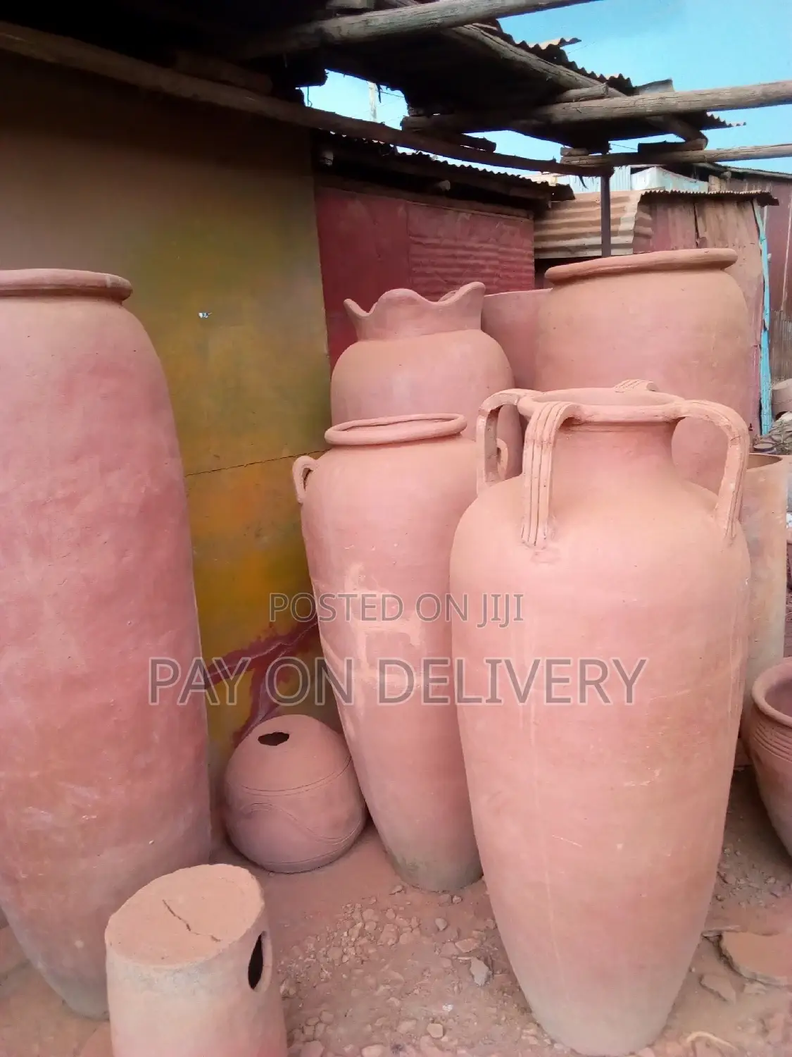 From Back in Old Days (Clay Flower Pots)