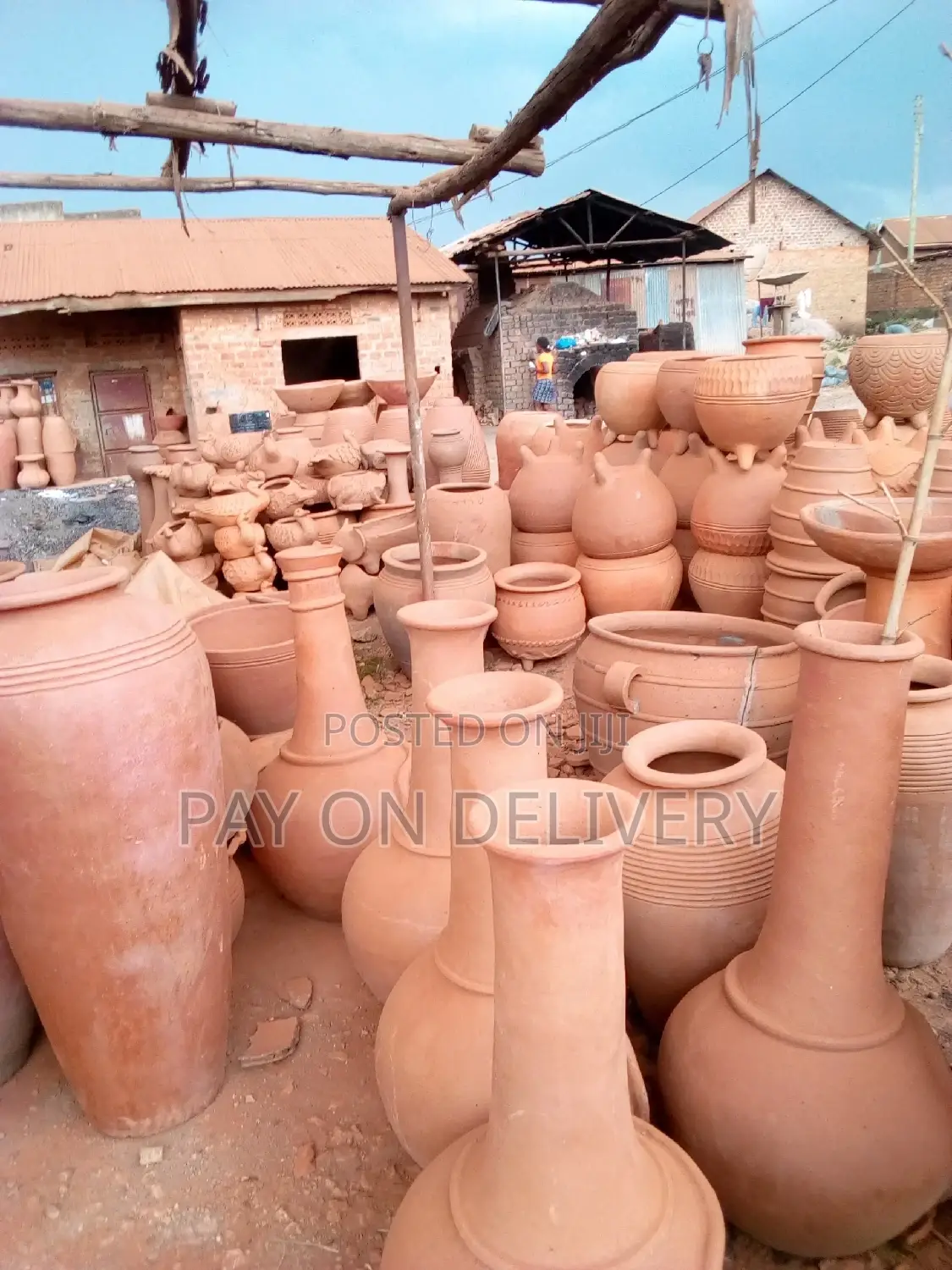 From Back in Old Days (Clay Flower Pots)