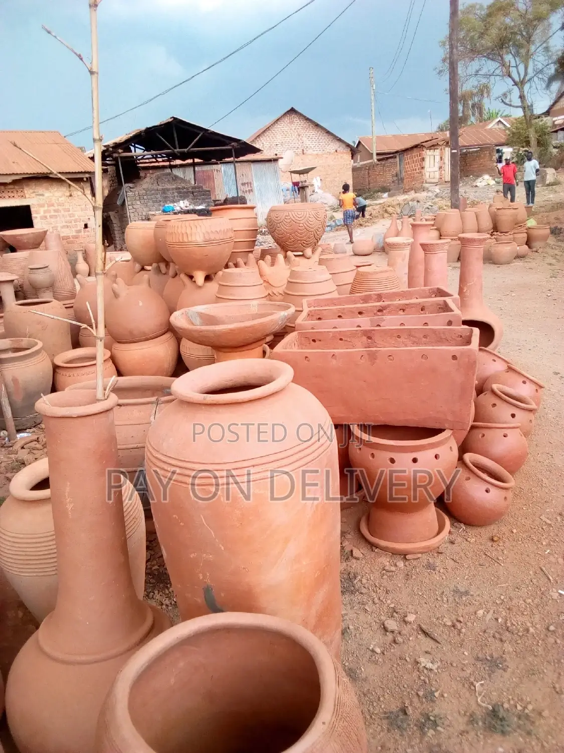 From Back in Old Days (Clay Flower Pots)