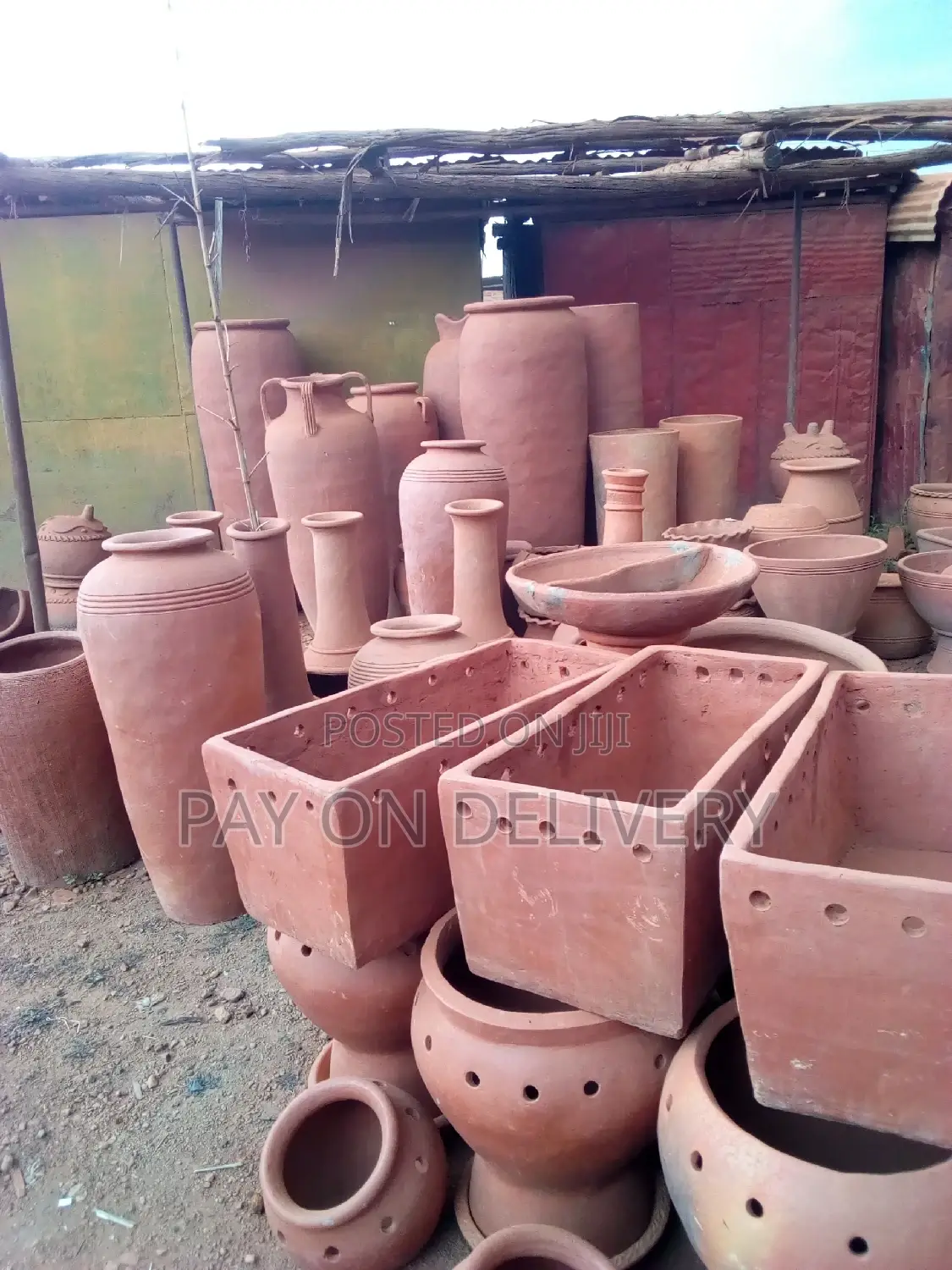From Back in Old Days (Clay Flower Pots)