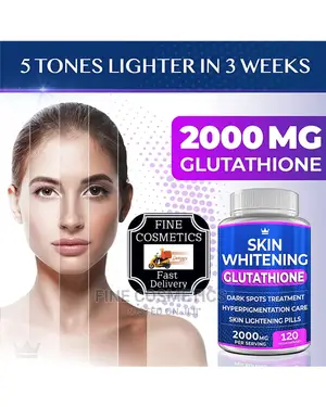 Original Skin Lightening Glutathione Pills +Vitamin C Tablet