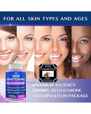 Original Skin Lightening Glutathione Pills +Vitamin C Tablet