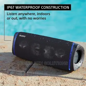 SONY Extra Bass Waterproof 24hr Battery Wireless BT Speaker