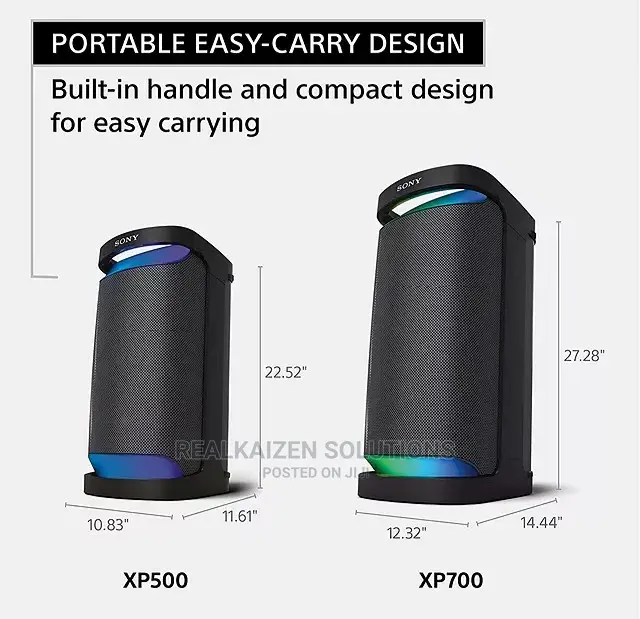 SONY Bluetooth Party Speaker With Powerful Sound | Lighting