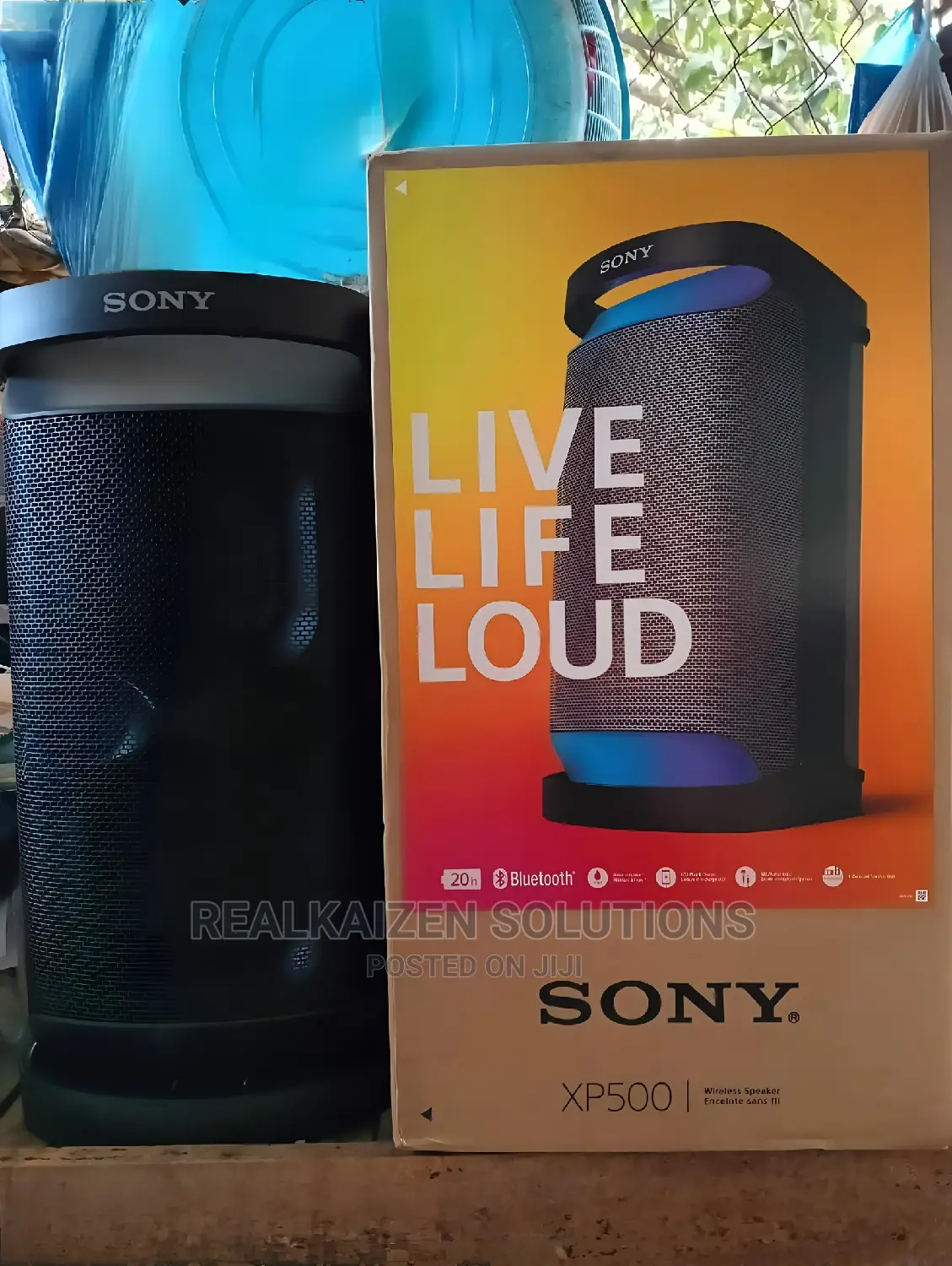 SONY Bluetooth Party Speaker With Powerful Sound | Lighting