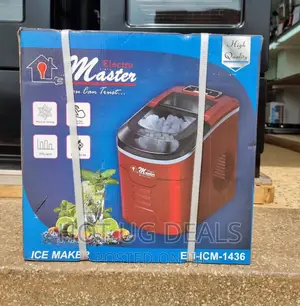 Ice Cube Maker, 12-15kg/ 24hours -Silver