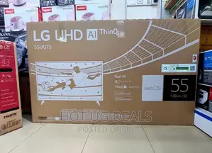 55" UHD Ai Thinq Smart Digital Webos Tv- Black