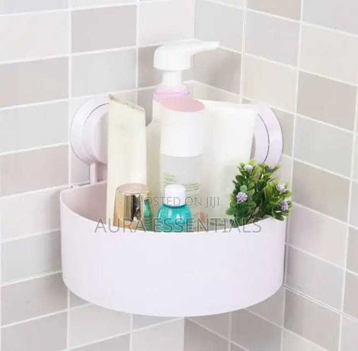 Triangular Shower/Bathroom Corner Shelf