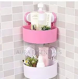 Triangular Shower/Bathroom Corner Shelf