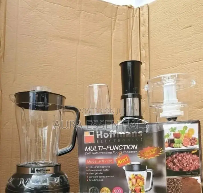 HOFFMAN'S 4 in 1 Blender, Juicer, Grinder