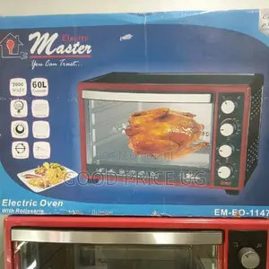 60 Litres Electro Master Oven With 2 Years Open Warranty