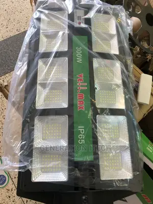 Solar Flood Street Light With Remote and Waterproof- 300W