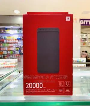 Xiaomi Redmi 20000mah Fast Charge Power Bank