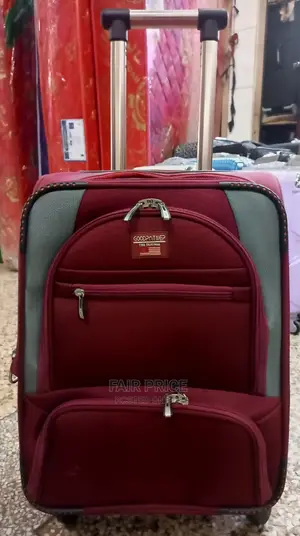 Good Patner Cloth Suitcases (Red 