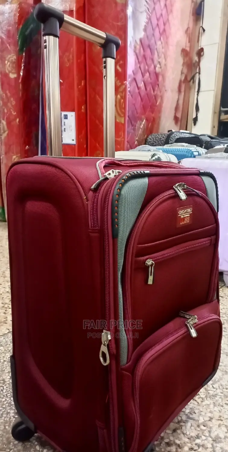 Good Patner Cloth Suitcases (Red 