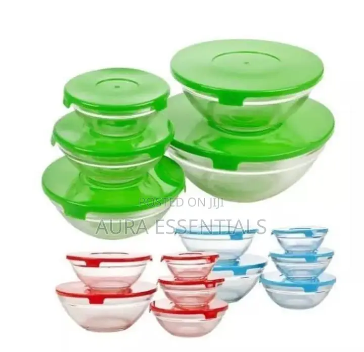 Jual MANGKOK Glass Bowl Set 5 in 1
