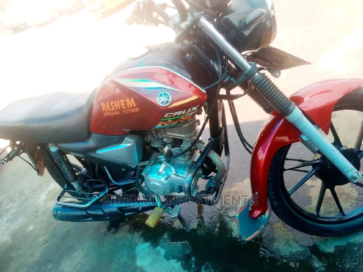 Yamaha Crux 2018 Red