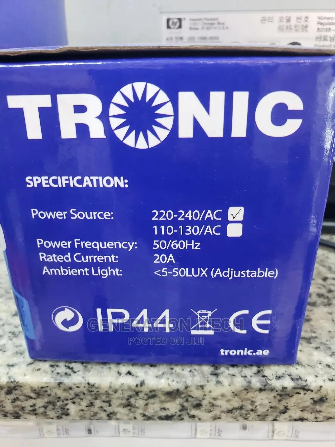 Tronic AC Auto Photocell Light Switch