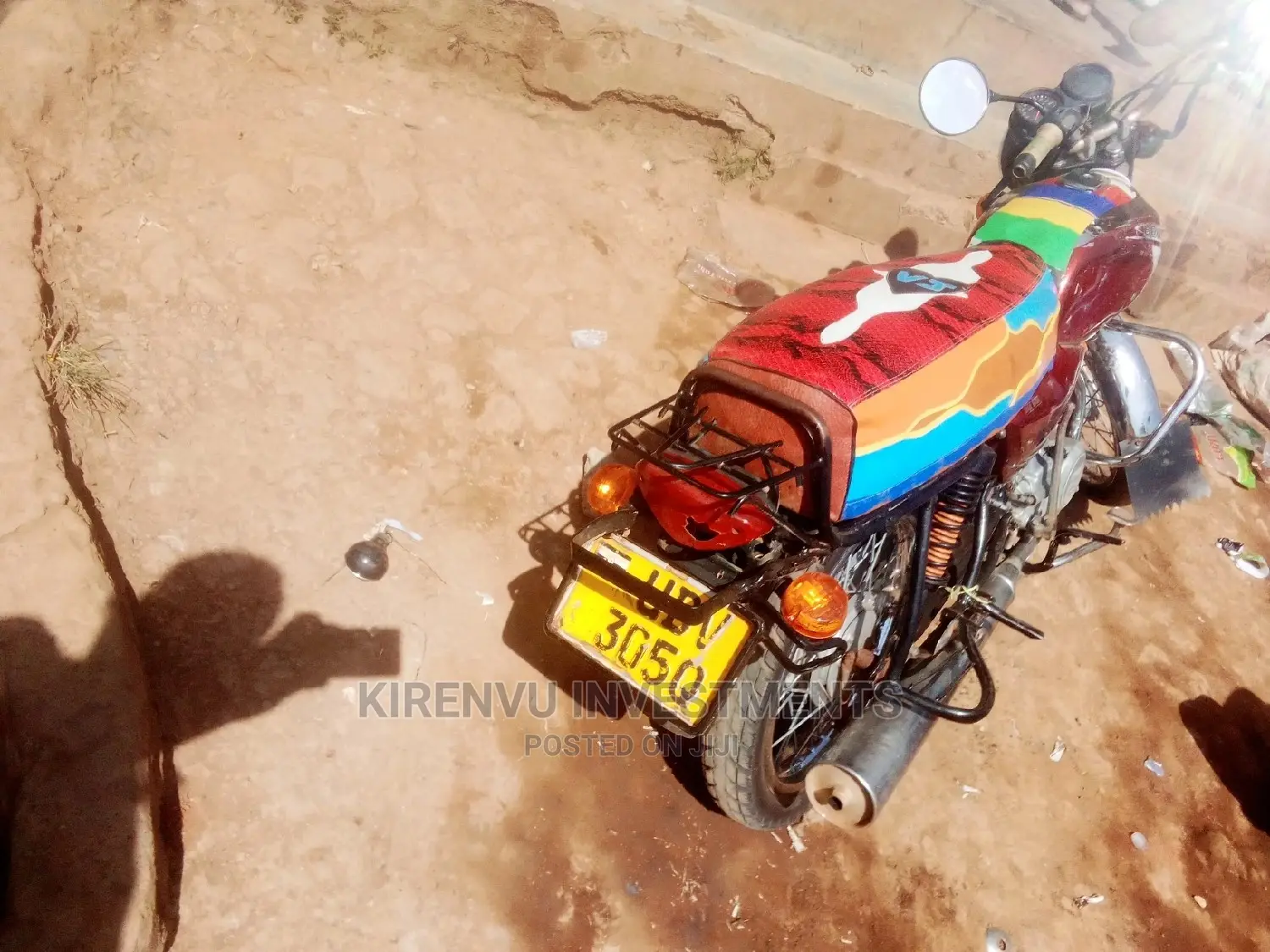 Bajaj Boxer 2014 Purple