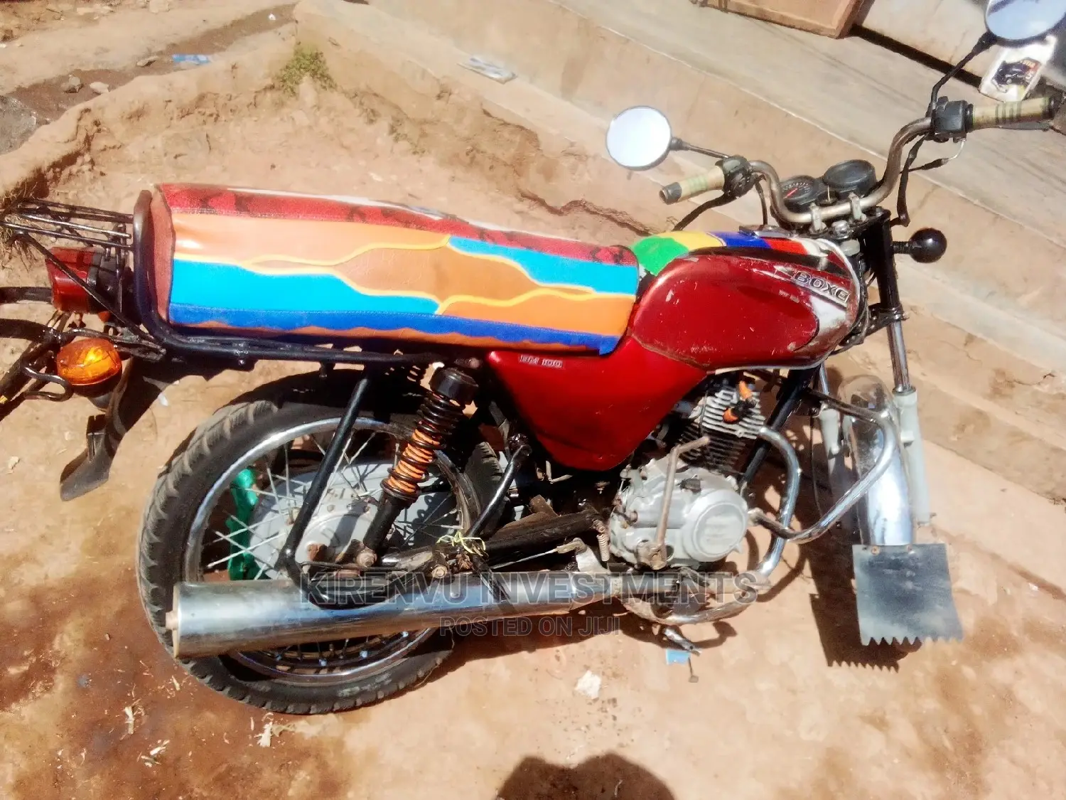 Bajaj Boxer 2014 Purple