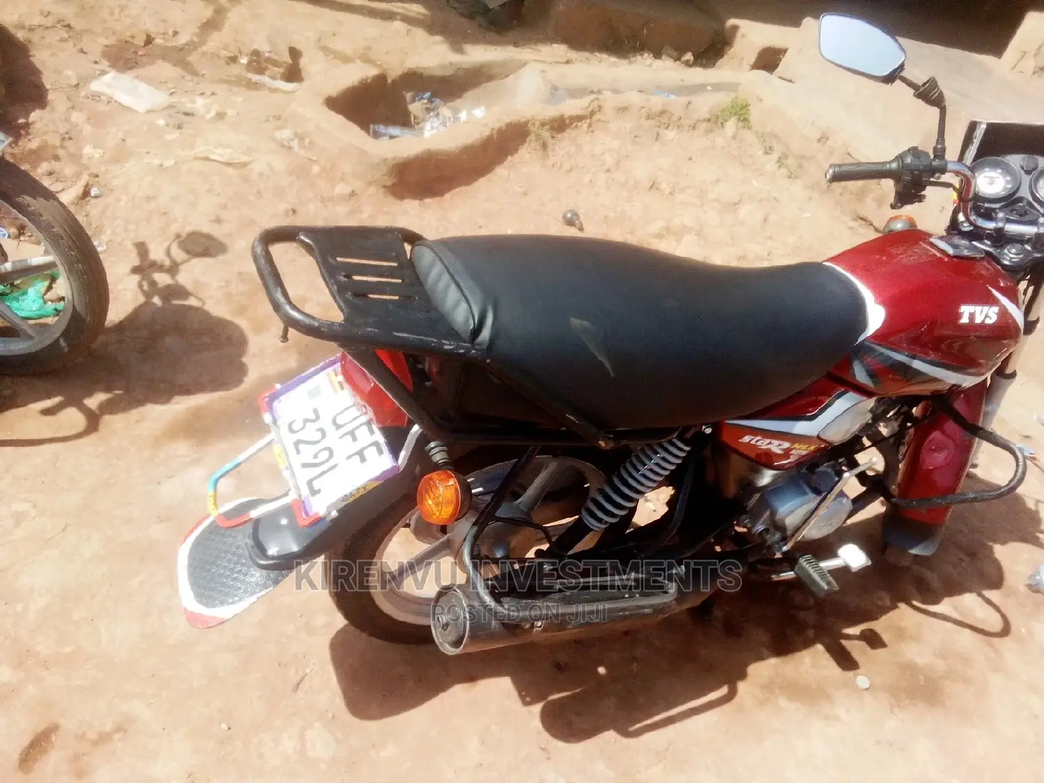 TVS Apache 180 RTR 2018 Red