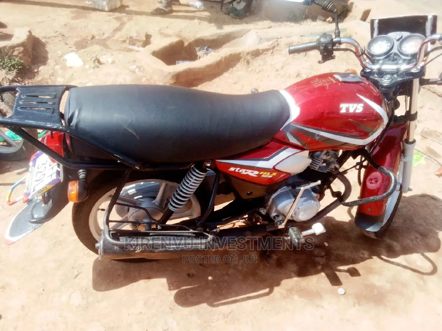 TVS Apache 180 RTR 2018 Red