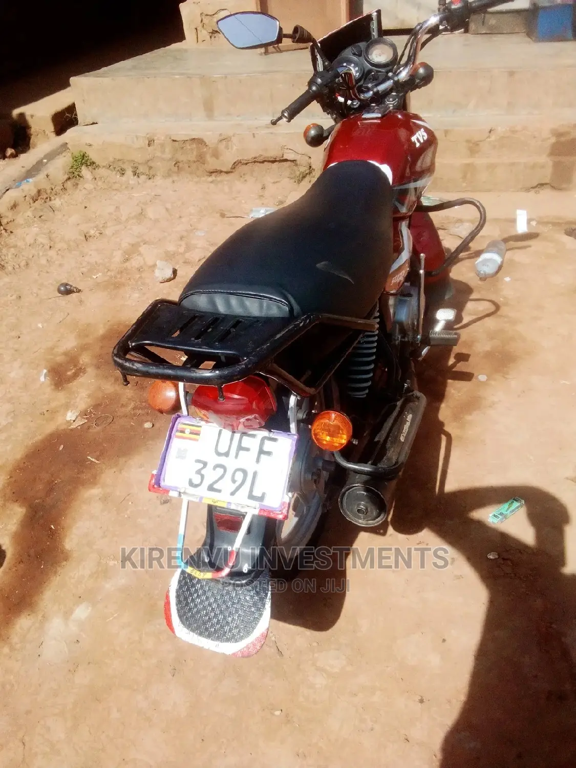 TVS Apache 180 RTR 2018 Red